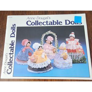 Anne Dougal's Collectable Dolls Sewing Craft Pattern Book Gick # GP-474 Vintage